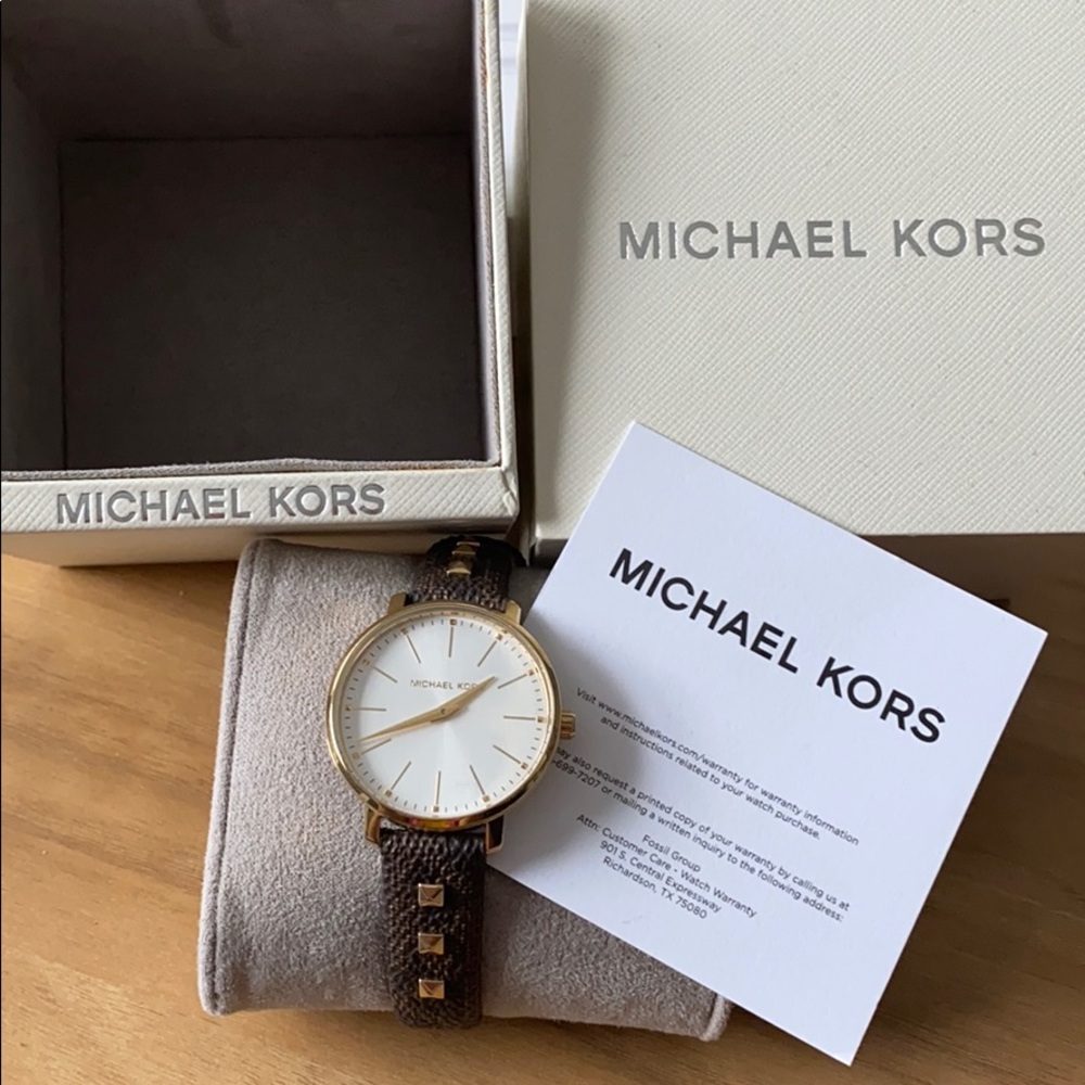 MICHAEL KORS BROWN WATCH